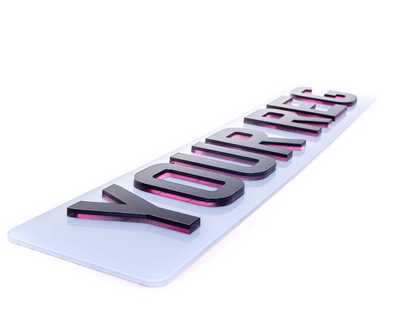 Colour 4D Plates - UMR Accessories